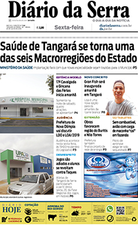Edição impressa de 20/07/2018
