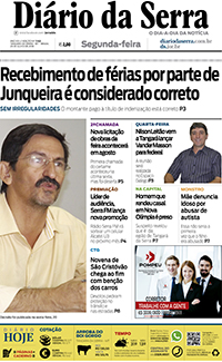 Edição impressa de 23/07/2018