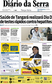 Edição impressa de 24/07/2018