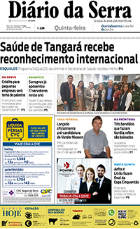 Edição impressa de 26/07/2018
