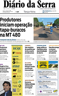 Edição impressa de 07/08/2018
