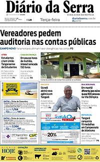 Edição impressa de 14/08/2018