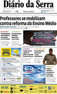 Edição impressa de 21/08/2018