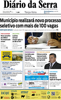 Edição impressa de 28/08/2018
