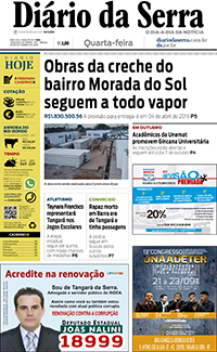 Edição impressa de 19/09/2018