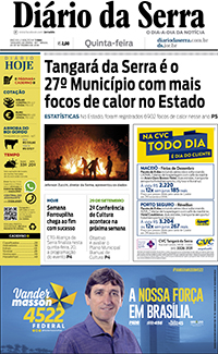 Edição impressa de 20/09/2018
