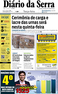 Edição impressa de 25/09/2018