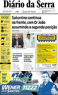 Edição impressa de 27/09/2018