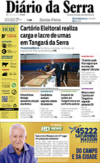 Edição impressa de 28/09/2018
