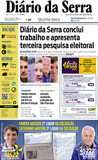 Edição impressa de 04/10/2018