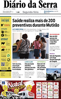 Edição impressa de 22/10/2018