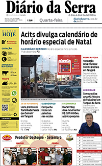 Edição impressa de 31/10/2018