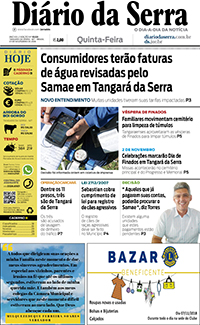 Edição impressa de 01/11/2018