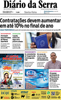 Edição impressa de 09/11/2018