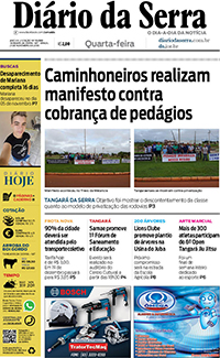 Edição impressa de 21/11/2018