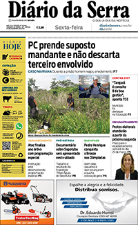 Edição impressa de 07/12/2018