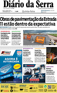Edição impressa de 27/12/2018