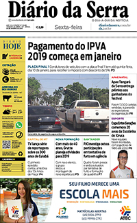 Edição impressa de 04/01/2019
