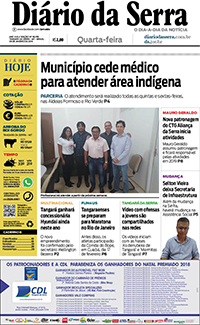 Edição impressa de 09/01/2019