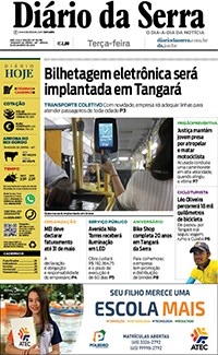 Edição impressa de 15/01/2019