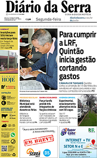 Edição impressa de 21/01/2019