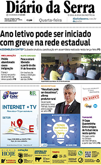 Edição impressa de 30/01/2019