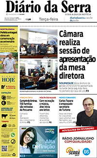 Edição impressa de 05/02/2019