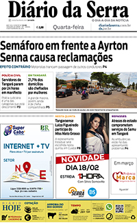 Edição impressa de 13/02/2019