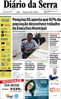 Edição impressa de 18/02/2019