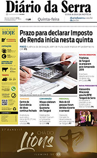 Edição impressa de 07/03/2019