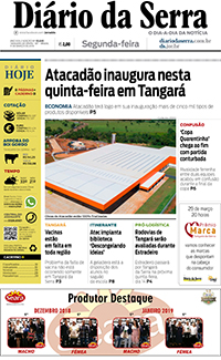 Edição impressa de 11/03/2019
