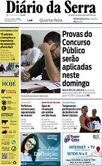 Edição impressa de 20/03/2019