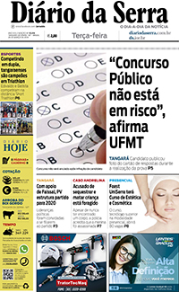 Edição impressa de 26/03/2019
