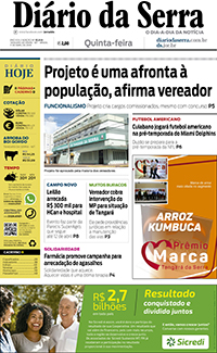 Edição impressa de 11/04/2019