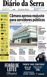 Edição impressa de 08/05/2019
