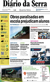 Edição impressa de 15/05/2019