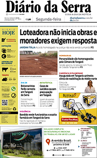 Edição impressa de 20/05/2019
