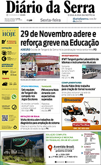 Edição impressa de 31/05/2019