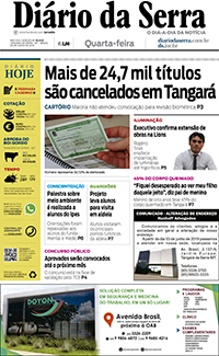 Edição impressa de 05/06/2019