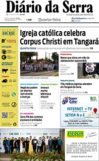 Edição impressa de 19/06/2019