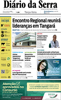 Edição impressa de 25/06/2019