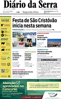 Edição impressa de 08/07/2019