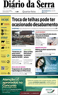 Edição impressa de 31/07/2019