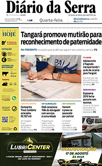 Edição impressa de 07/08/2019