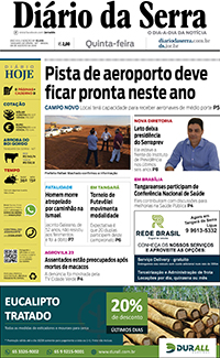 Edição impressa de 08/08/2019