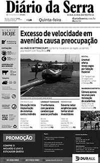 Edição impressa de 15/08/2019