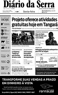 Edição impressa de 16/08/2019