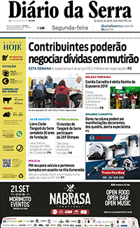 Edição impressa de 26/08/2019