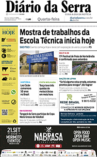 Edição impressa de 28/08/2019