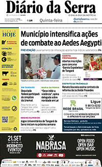Edição impressa de 19/09/2019